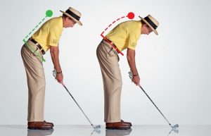 best golf posture